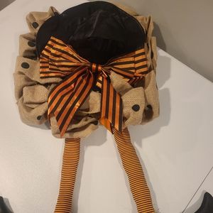 Witches hat Halloween wreath